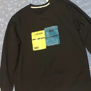 Crewneck Pullover Fleece Lined Sweatshirt